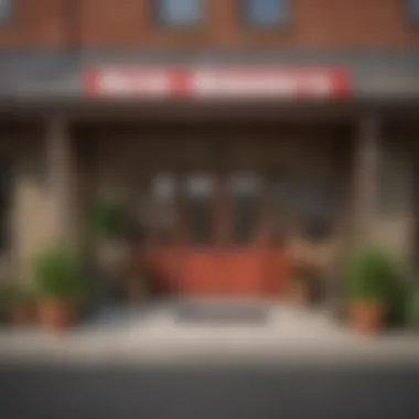 Welcoming Entrance of Ace Hardware Exterior view of Ace Hardware in Bryson City, showcasing its welcoming entrance and signage.