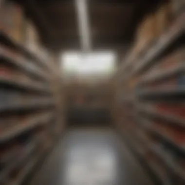 Diverse Product Range at Ace Hardware Aisles filled with a diverse range of tools and home improvement supplies at Ace Hardware.