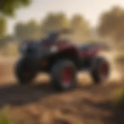 All-Terrain Vehicle in action on a farm