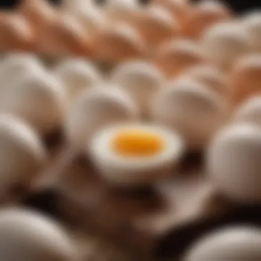 Caloric Content Analysis: Egg Whites vs Whole Eggs Caloric content breakdown of egg whites versus whole eggs