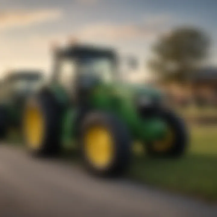 Community event hosted by the John Deere dealership promoting local agriculture