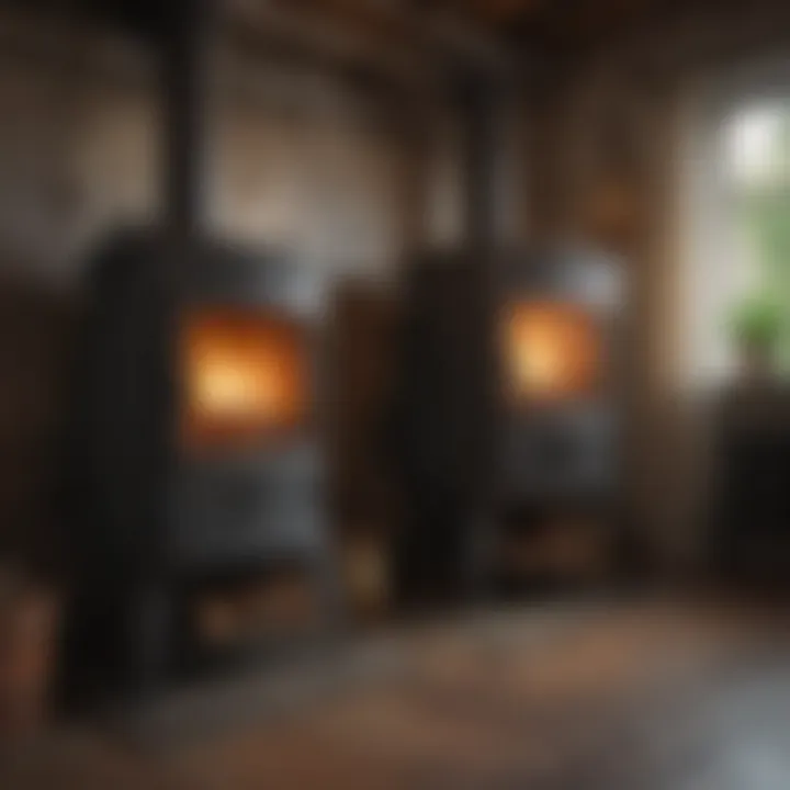 Comparison of traditional and modern heating methods