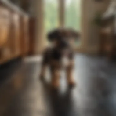 Comfortable Rubber Flooring Option for Dogs Comfortable rubber flooring option for dogs