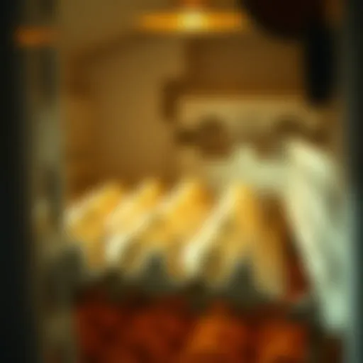 Egg Placement in Incubator Close-up of incubator interior showcasing egg placement