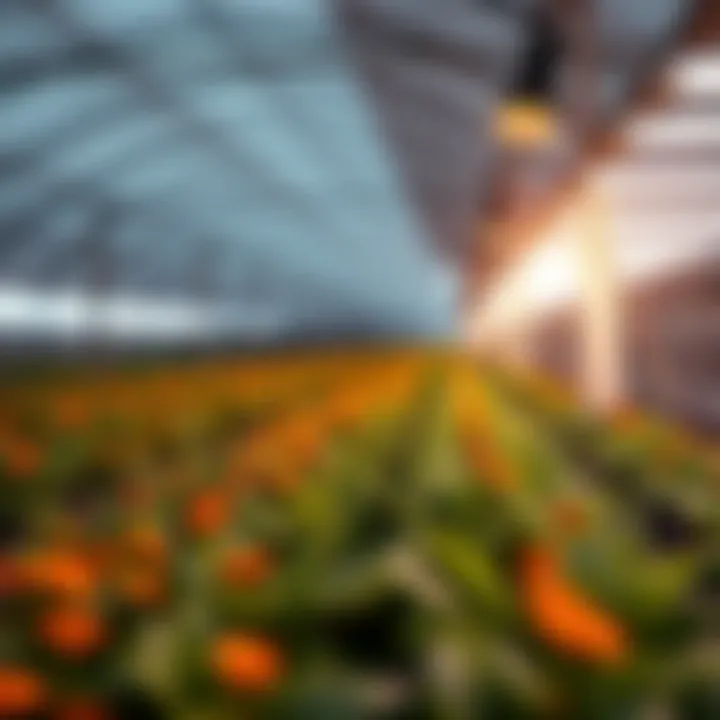 Agricultural Benefits of Sunblaster Lights Agricultural setup using Sunblaster fluorescent lights