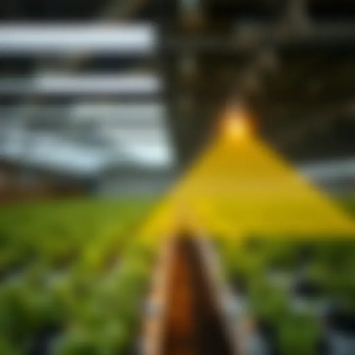 Light Spectrum of Sunblaster Lights Diagram illustrating light spectrum of Sunblaster fluorescent lights