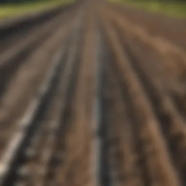Comparative Analysis of Rubber and Steel Tractor Tracks Comparison of rubber and steel tractor tracks on different terrains.