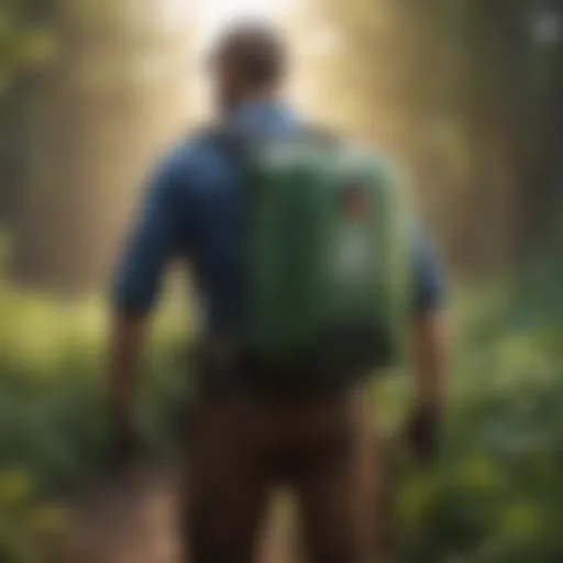 Ergonomic design of a weed killer backpack for efficient application