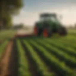 Corta Flx solution application in a lush agricultural field