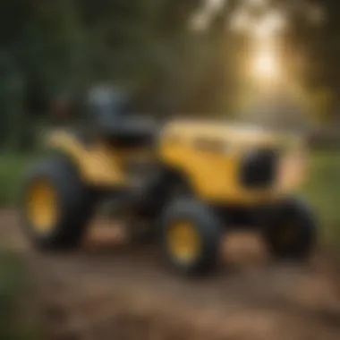 Cub Cadet Enforcer vs. Other Equipment Comparison of Cub Cadet Enforcer with other farming equipment