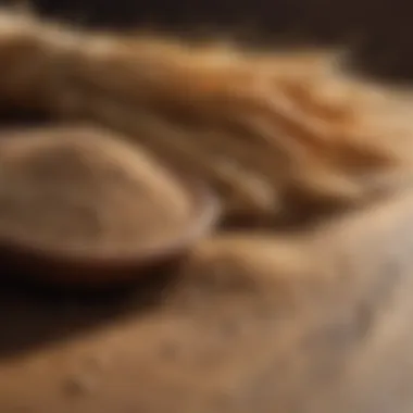 Nutrient-Rich Grains for Energy and Health Healthy grains on a wooden table