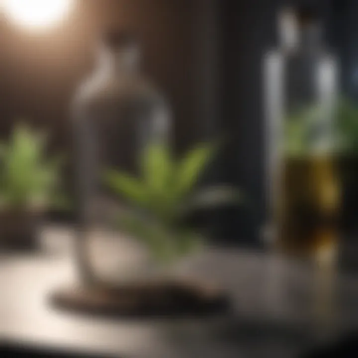 Scientific research in a laboratory focusing on carcinogenic effects