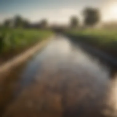 Innovative Water Management in Ebb and Flow Systems Ebb and flow system demonstrating water distribution
