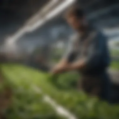 Post-harvest handling of hydroponic lettuce