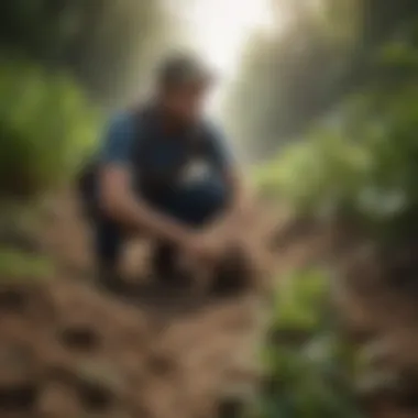 A thriving ecosystem demonstrating environmental stewardship