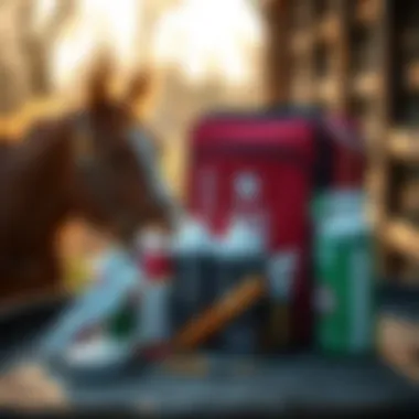 Essential equine first aid supplies