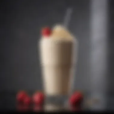 Innovative Milkshake Recipes for Every Dietary Preference A creative recipe layout featuring innovative milkshake recipes catering to diverse dietary needs.