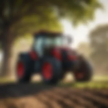 Advanced tractor with precision farming technology