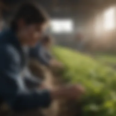 Agricultural Education and Training Students engaged in agricultural education and training