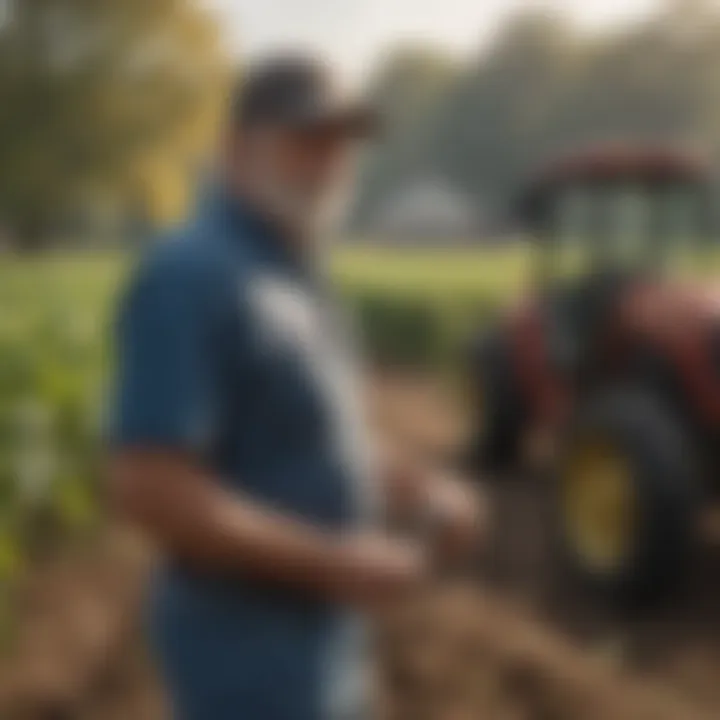 Ohio farmers collaborating and sharing insights