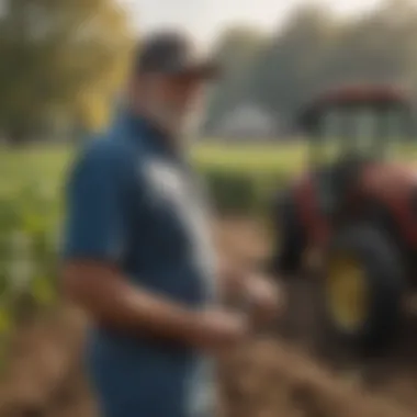 Collaboration Among Ohio Farmers Ohio farmers collaborating and sharing insights