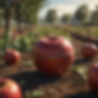 Innovative Technology in Apple Farming Innovative technology in apple farming