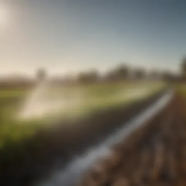 Environmental impacts of irrigation systems