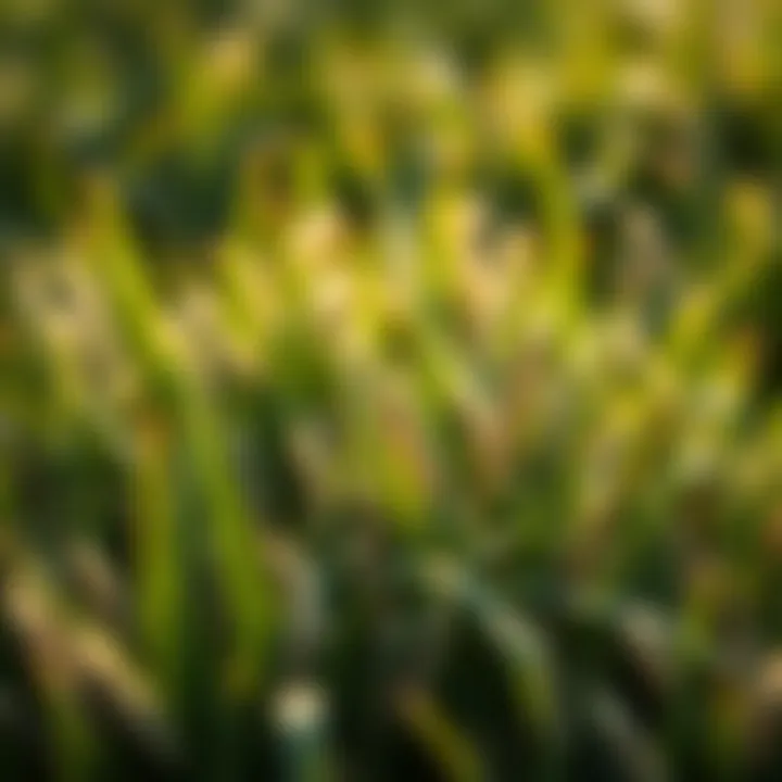 Close-Up of Amerishade Grass Seed Mix Close-up of Amerishade grass seed mix