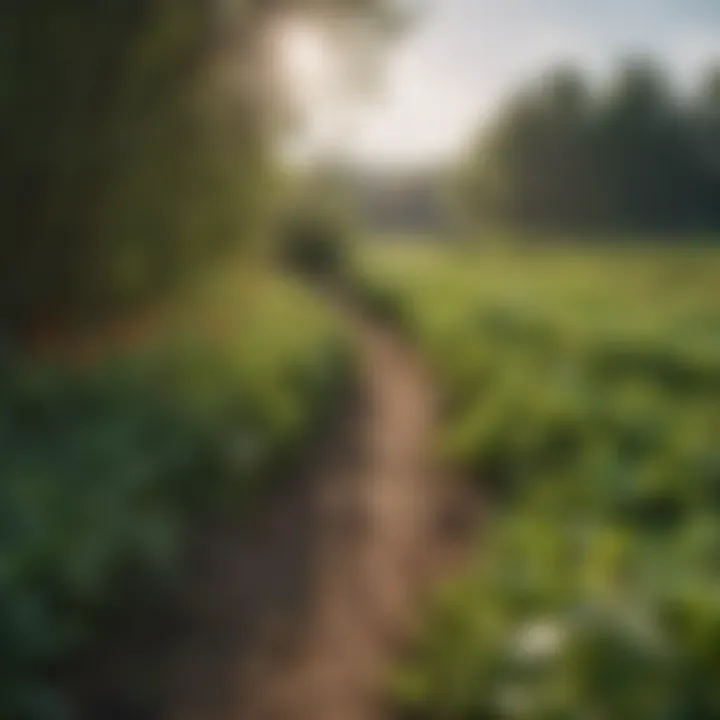 Vibrant ecosystem supported by cover cropping