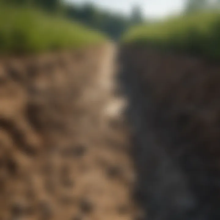 Erosion prevention through cover crop roots
