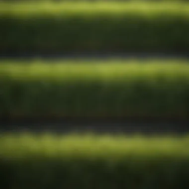 Comparison chart highlighting rankings of aggressive grass varieties in various environments
