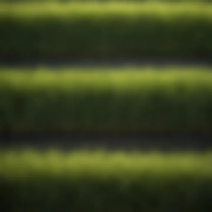 Comparison chart highlighting rankings of aggressive grass varieties in various environments