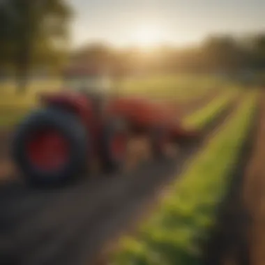 Sustainable farming practices in action with innovative techniques