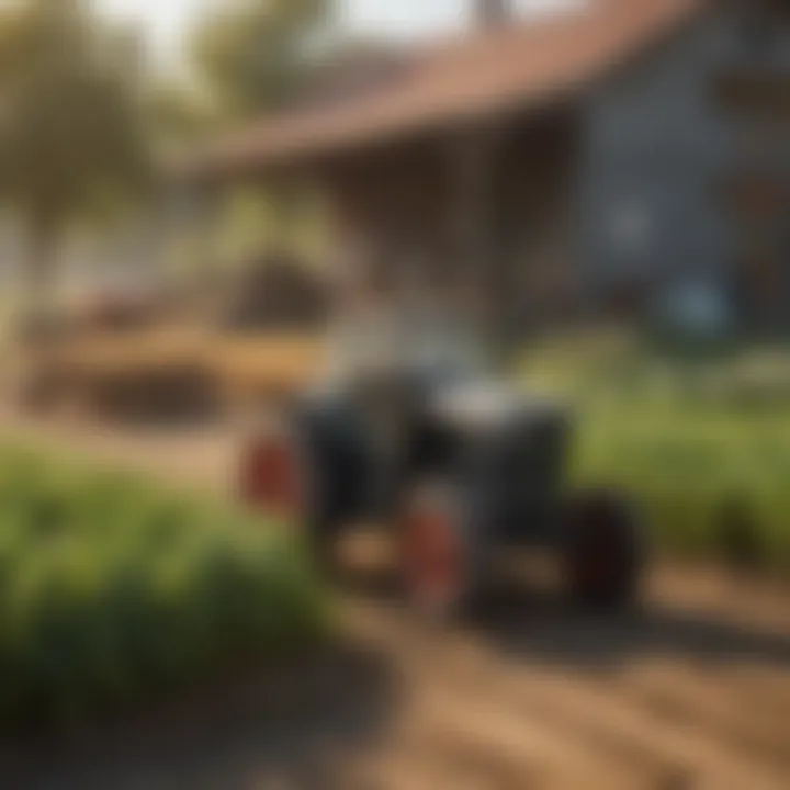 An illustration of various types of farm credit options