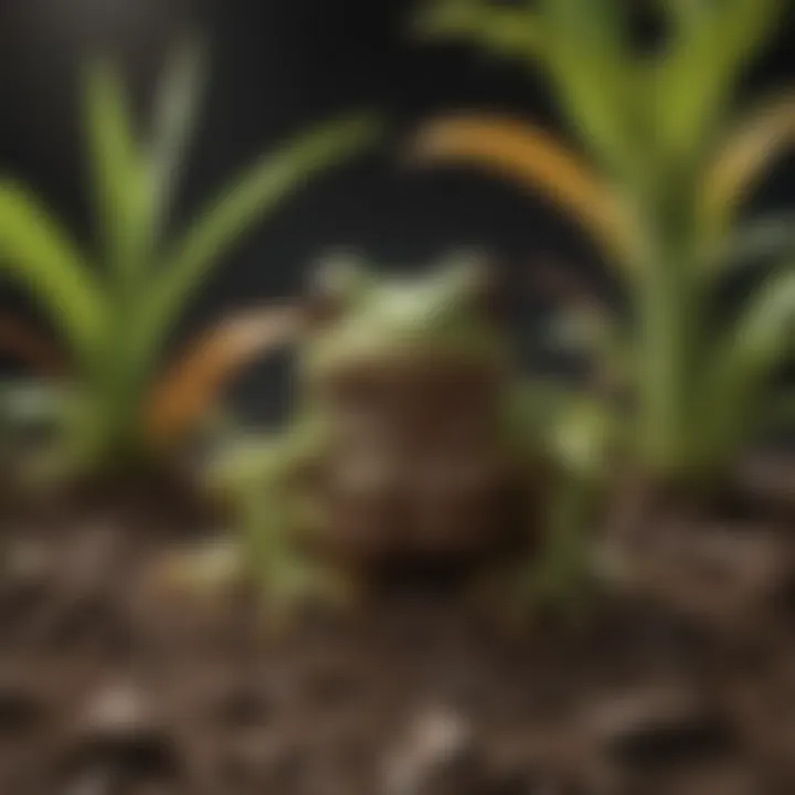 Comparative growth results of plants in Happy Frog soil