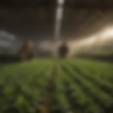 Enhancing Sustainability in Agriculture with Green LED Technology Sustainable farming practices enhanced by the use of green LED technologies