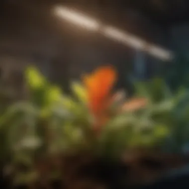 Understanding Light Wavelengths and Their Role in Plant Development Visual representation of light wavelengths and their effects on plant growth