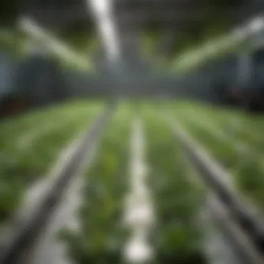 Hydroponic Propagation Techniques Overview A visually appealing diagram illustrating various hydroponic propagation techniques.