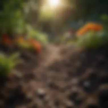 The Impact of Soil Health on Plant Growth A vibrant garden showcasing diverse plant life and flourishing soil