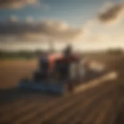 Taylor Way Tiller in action on a field