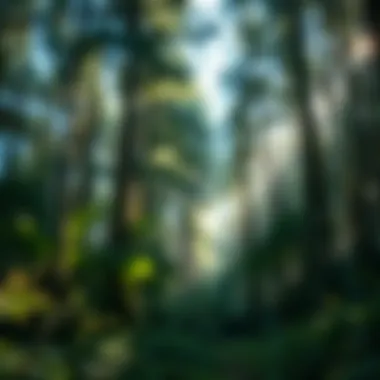 Health Benefits of Forests Visual representation of health benefits from forest exposure