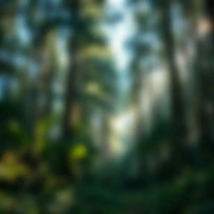 Health Benefits of Forests Visual representation of health benefits from forest exposure
