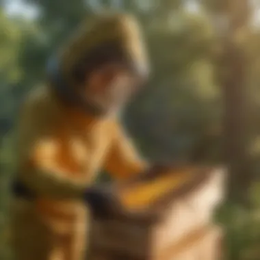 Innovative Beekeeping Equipment Innovative beekeeping equipment designed for modern apiculture