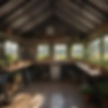 Multifunctional Space in Pop Up Sheds Interior view showcasing the multifunctional space of a pop up shed