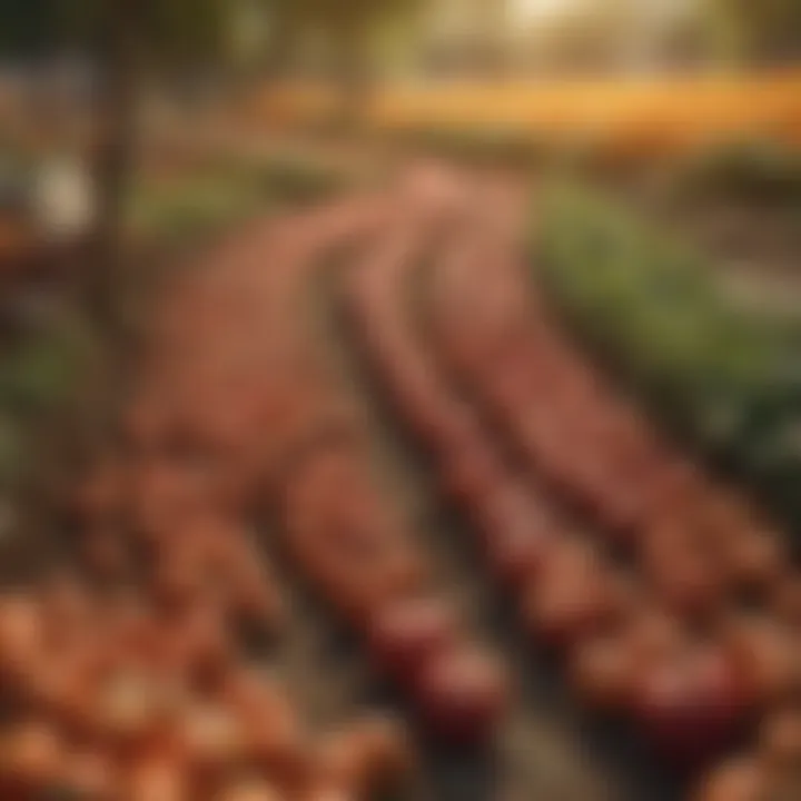 Visual representation of population growth and food demand trends