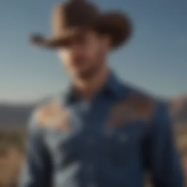 Styling the Wrangler Western Shirt Styling options for the Wrangler Western denim shirt