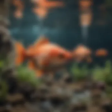 Diverse Fish Species in Aquaculture Diverse species of fish swimming in a controlled environment.