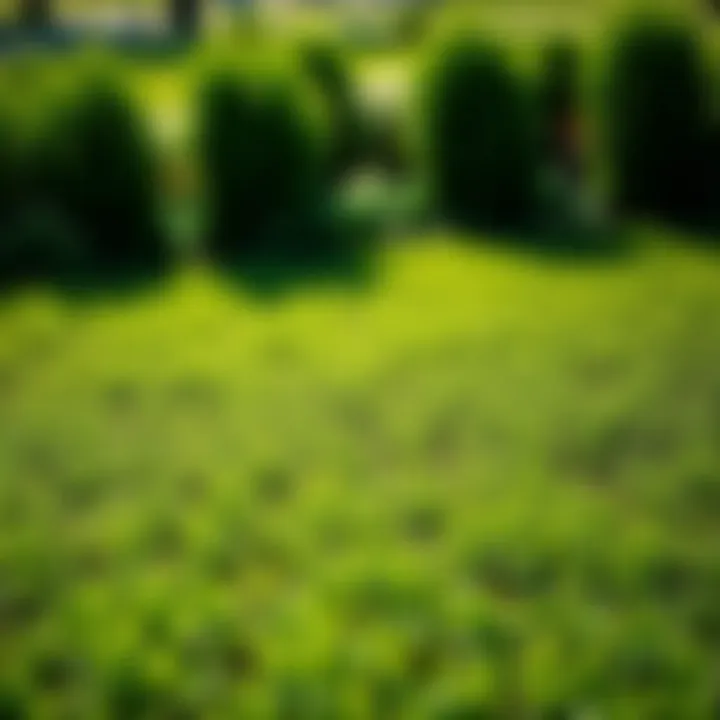 Instant Greenery with Fresh Sod Freshly laid sod covering a garden area, emphasizing instant greenery