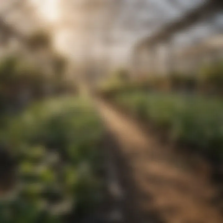 Automated sensors monitoring greenhouse conditions