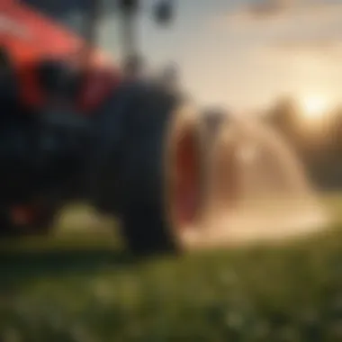 Enhancing Crop Protection Demonstration of heated water aiding in pest control for crops